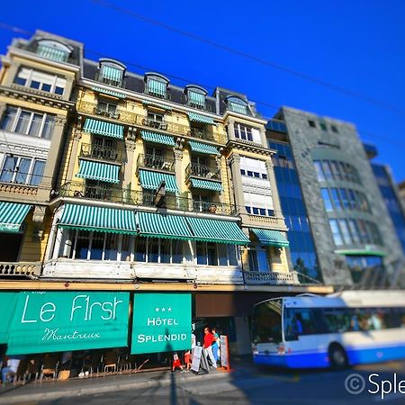 Hotel Splendid Montreux Exterior foto