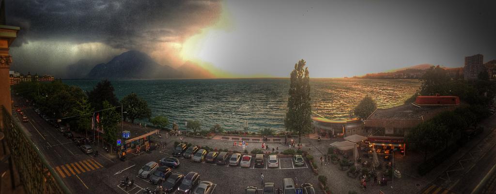 Hotel Splendid Montreux Exterior foto
